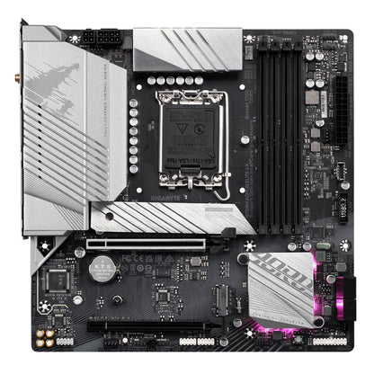 Gigabyte B760M AORUS ELITE AX | Socket LGA 1700 | Intel B760 | 4xDDR5 | Micro-ATX | Moederbord - Matmuis - Matmuis