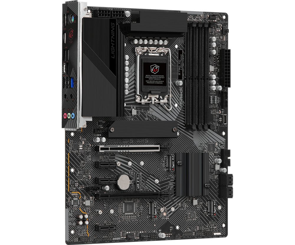 Asrock Z790 PG Lightning | Socket LGA 1700 | Intel Z790 | 4xDDR5 | ATX | Moederbord - Matmuis - Matmuis