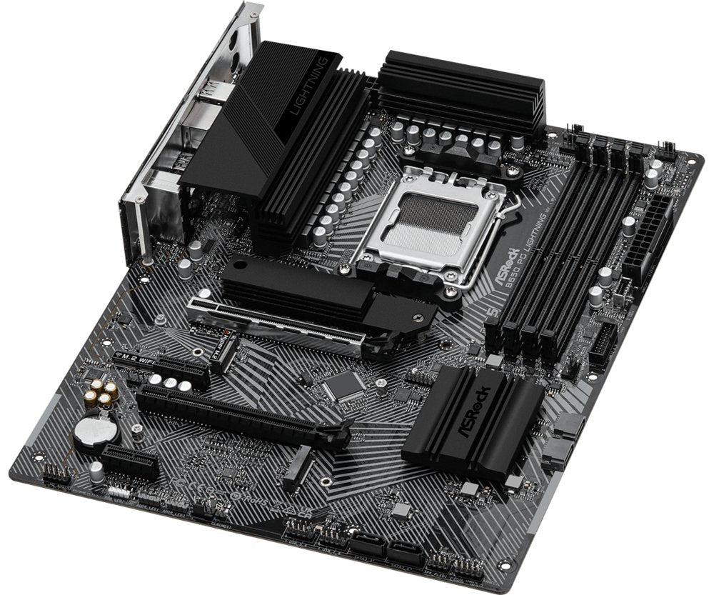 Asrock B650 PG Lightning | Socket AM5 | AMD B650 | 4xDDR5 | ATX | Moederbord
