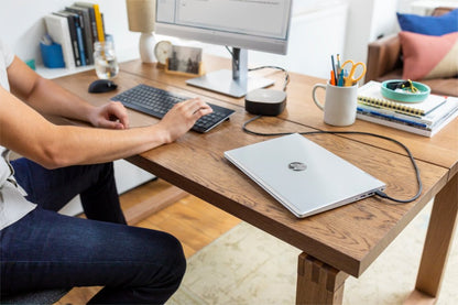 HP 26D32AA G5 | USB-C Docking Station | Dual 4K Display | 100W Power Delivery | Zwart - Matmuis - Matmuis