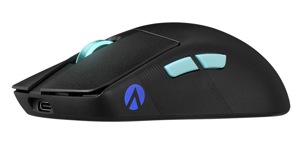 ASUS ROG Harpe Ace Aim Lab Edition | Draadloze Muis | Links- en Rechtshandig | RF + Bluetooth + USB-A | 36000 DPI | Zwart - Matmuis - Matmuis