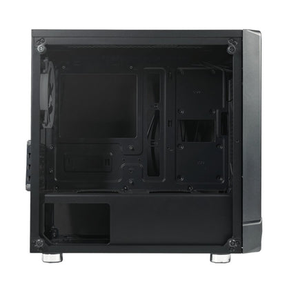 Azza Noir 130 RGB | Micro Tower Case | Zwart - Matmuis