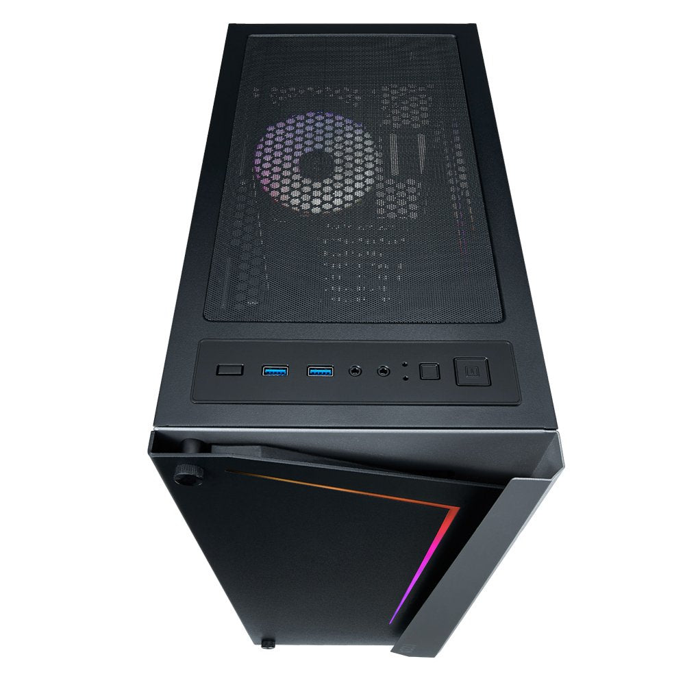 Azza Apollo 430 RGB | Midi Tower Case | Zwart - Matmuis