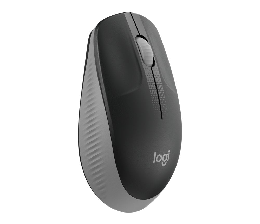 Logitech M190 | Draadloze Muis | Links- en Rechtshandig | RF | 1000 DPI | Grijs - Matmuis - Matmuis