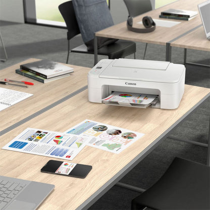 Canon PIXMA TS3351 | All-in-One Inkjetprinter | 4800 x 1200 DPI | Wi-Fi | Kleur | Wit - Matmuis - Matmuis