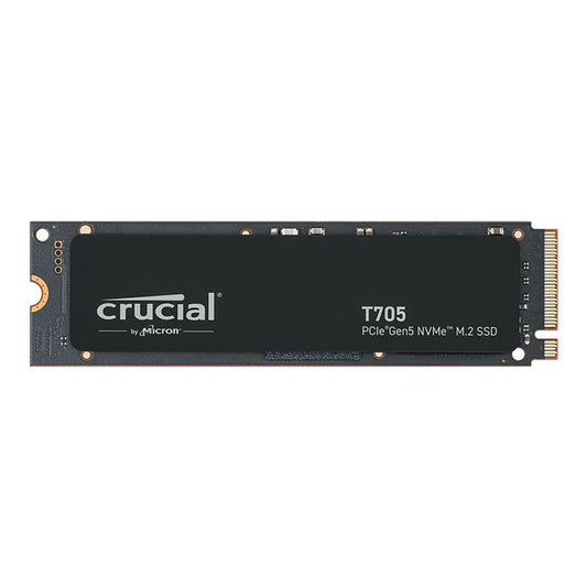 Crucial T705 | 4TB NVMe SSD | M.2 Gen5 | 14.100 MB/s Lezen | 12.600 MB/s Schrijven - Matmuis - Matmuis