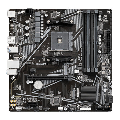 Gigabyte B550M K 1.0 | Socket AM4 | AMD B550 | 4xDDR4 | Micro-ATX | Moederbord - Matmuis - Matmuis