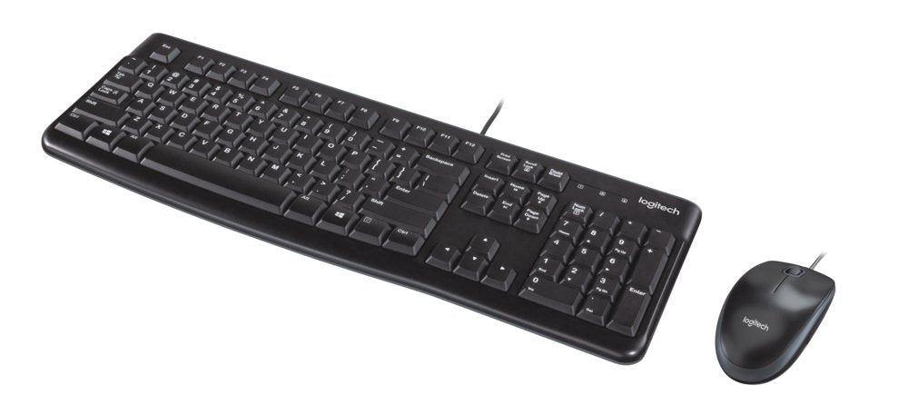 Logitech MK120 | Bedrade Muis en Toetsenbordcombo | QWERTY - Matmuis - Matmuis
