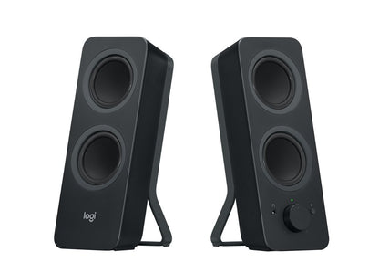 Logitech Z207 | 2.0 Bluetooth Luidsprekerset | 5W RMS | Draadloze Overgang | Zwart - Matmuis - Matmuis