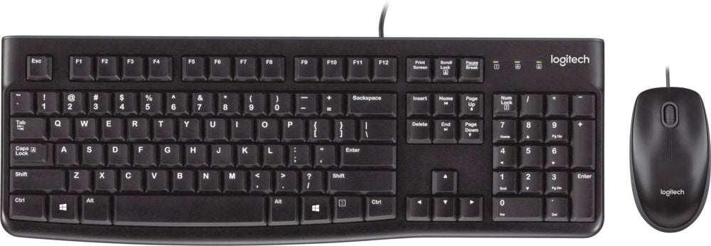AZERTY | Logitech MK120 | Bedrade Muis en Toetsenbordcombo | AZERTY Frans - Matmuis - Matmuis