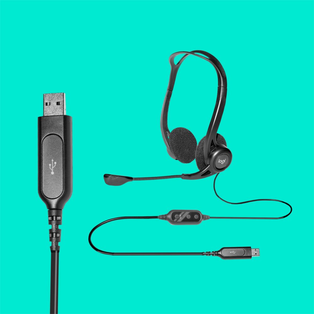 Logitech H960 | Bedrade On-ear Headset USB-A | Zwart - Matmuis - Matmuis