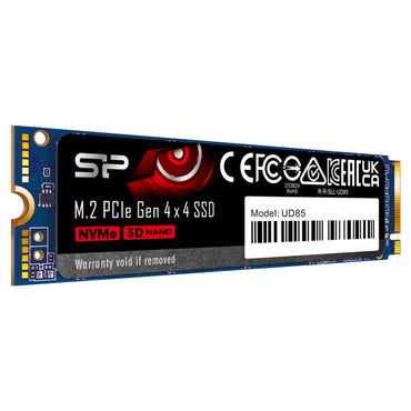 Silicon Power UD85 | 500GB NVMe SSD | M.2 Gen4 | 3.600MB/s Lezen | 2.400MB/s Schrijven - Matmuis