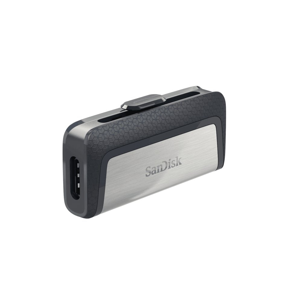 SanDisk Ganda UltraType | 256GB USB-C 3.2 & USB-A 3.2 Flash Drive | Zilver - Matmuis
