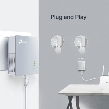 TP-Link PA411KIT | Powerline Adapter Set | 500 Mbps | Fast Ethernet | Wit - Matmuis
