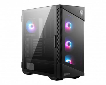 MSI MPG Velox 100R RGB | Midi Tower Case | Zwart - Matmuis