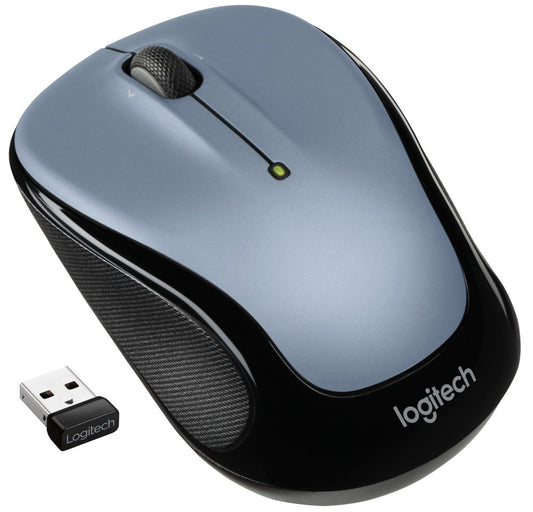 Logitech M325s | Draadloze Muis | Links- en Rechtshandig | RF | 1000 DPI | Zwart/Grijs - Matmuis - Matmuis