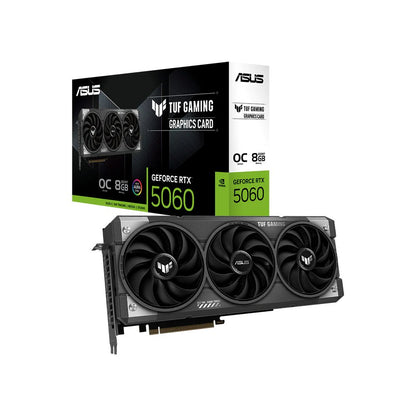 ASUS TUF Gaming GeForce RTX 5060 | 8GB GDDR7 | DLSS 4 | Videokaart | Nvidia GPU - Matmuis - Matmuis