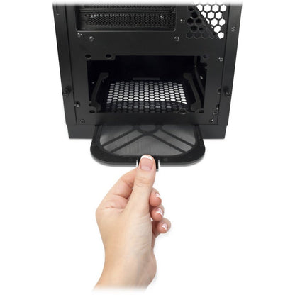 Inter-Tech X-908 Infini2 | Infinity Mirror | Tower Case | USB-C | Zwart - Matmuis