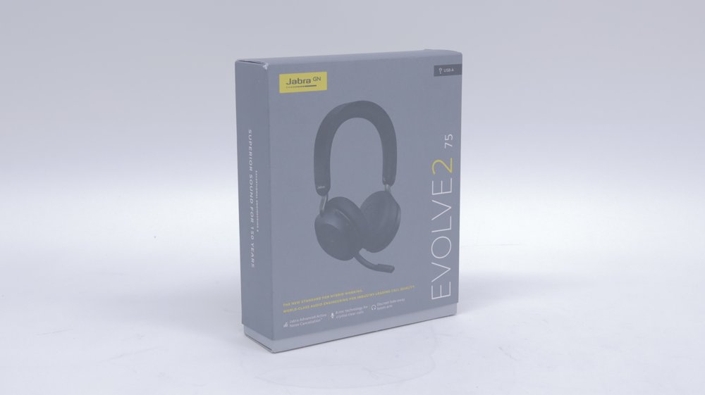 Jabra Evolve2 75 | Draadloze On-Ear Headset | ANC | RF | USB-A | Zwart | 2e Kans - Matmuis