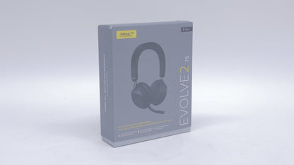 Jabra Evolve2 75 | Draadloze On-Ear Headset | ANC | RF | USB-A | Zwart | 2e Kans - Matmuis