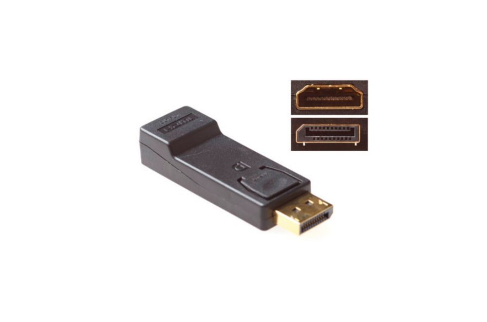 ACT AB3985 | DisplayPort naar HDMI Adapter | Male naar Female - Matmuis - Matmuis