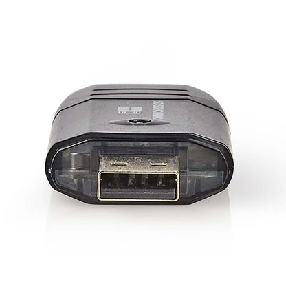 Nedis CRDRU2100BK | Geheugenkaartlezer | USB 2.0 | Zwart - Matmuis