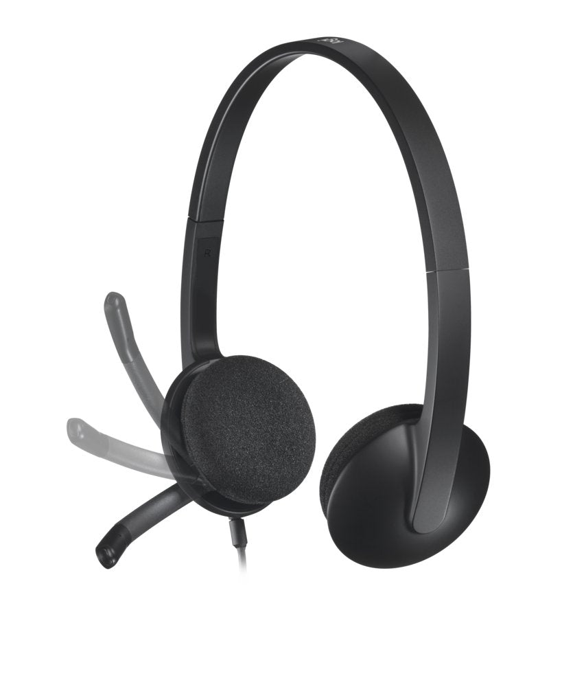 Logitech H340 | Bedrade On-Ear USB Headset | Zwart - Matmuis - Matmuis