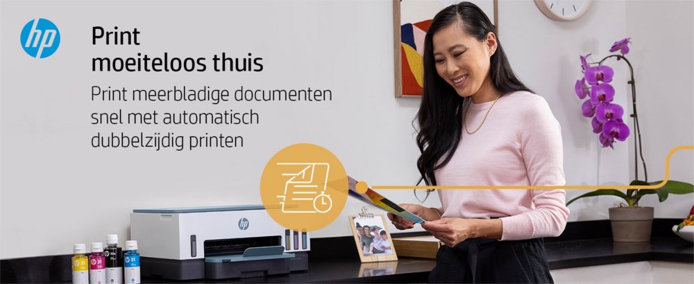 HP Smart Tank 7006 | All-in-One Inkjetprinter | 4800 x 1200 DPI | Wi-Fi | Kleur - Matmuis - Matmuis