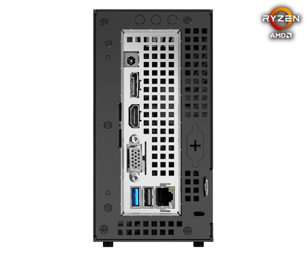 Asrock DeskMini X300 Barebone | Zonder AM4 Processor, DDR4 Geheugen, Opslag en Besturingssysteem - Matmuis - Matmuis