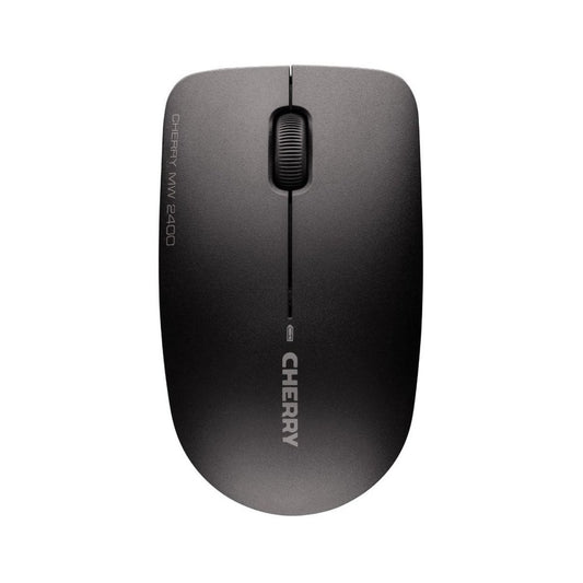 CHERRY MW 2400 | Draadloze Muis | Links- en Rechtshandig | RF | 1200 DPI | Zwart - Matmuis - Matmuis