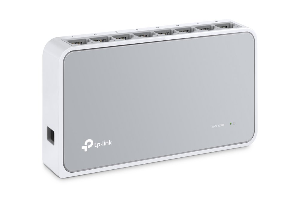 TP-Link TL-SF1008D | 8-Poorts 10/100 Mbps Desktop Switch | Unmanaged