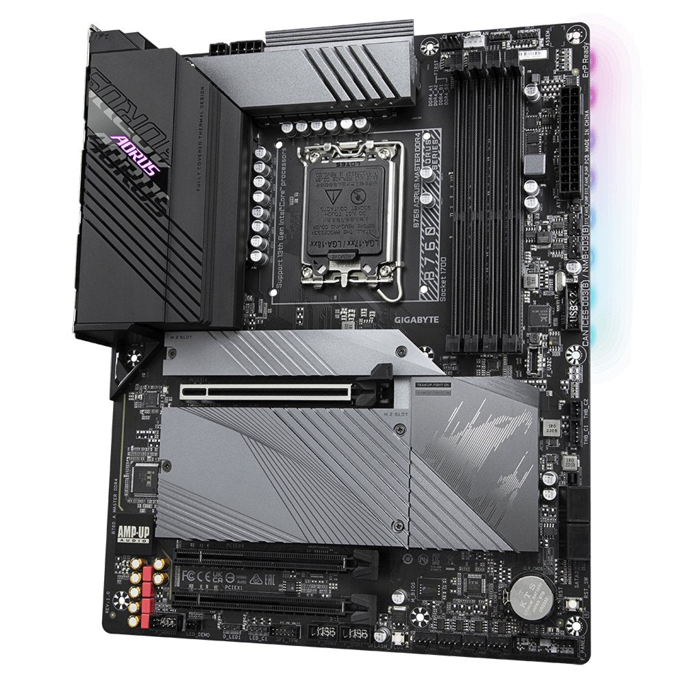 Gigabyte B760 AORUS MASTER DDR4 (rev. 1.0) | Socket LGA 1700 | Intel B760 | 4xDDR4 | ATX | Moederbord - Matmuis - Matmuis