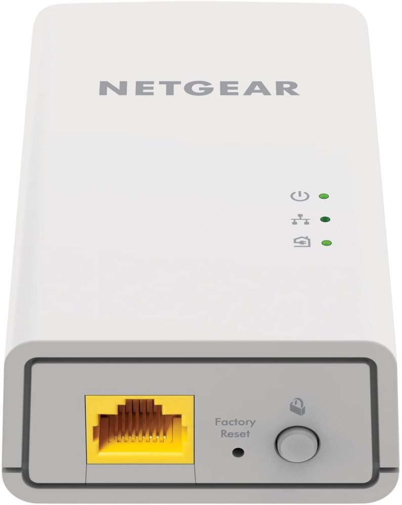 NETGEAR Powerline 1000 | Powerline Adapter | 1000 Mbps | 1x Gigabit Ethernet | Wi-Fi N300 | Wit - Matmuis