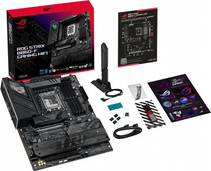 ASUS ROG Strix B860-F GAMING WIFI | Socket LGA 1851 | Intel B860 | 4xDDR5 | ATX | Moederbord - Matmuis - Matmuis