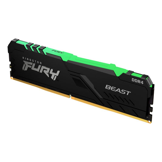 Kingston Fury Beast RGB | 1x32GB DDR4 | 2666MHz | DIMM | CL16 | Geheugenmodule | RAM - Matmuis - Matmuis
