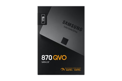 Samsung 870 QVO | 1TB SATA SSD | 2.5'' | 560MB/s Read | 530MB/s Write - Matmuis
