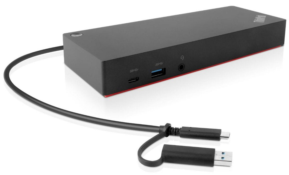 Lenovo 40AF0135EU | Docking Station & Poortreplicator | USB-C | Zwart - Matmuis