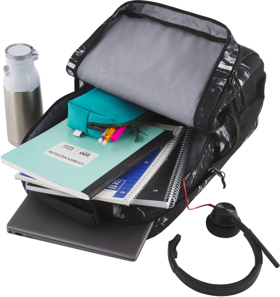 HP Campus XL Rugzak – Marble Stone | 16 inch Laptopvak | 20L Inhoud - Matmuis - Matmuis