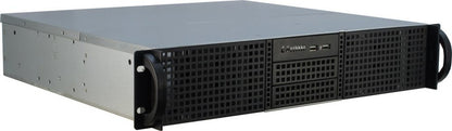 Inter-Tech 2U-20240 | Server Rack Case | Zwart - Matmuis