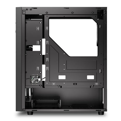 Sharkoon RGB Wave | Tower Case | Zwart - Matmuis