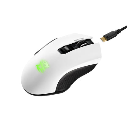 Sharkoon Skiller SGM3 | Draadloze Gaming Muis | Rechtshandig | RF + USB-A | 6000 DPI | Zwart - Matmuis - Matmuis