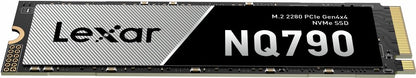 Lexar NQ790 | 1TB NVMe SSD | M.2 Gen4 | 7.000MB/s Lezen | 6.000MB/s Schrijven
