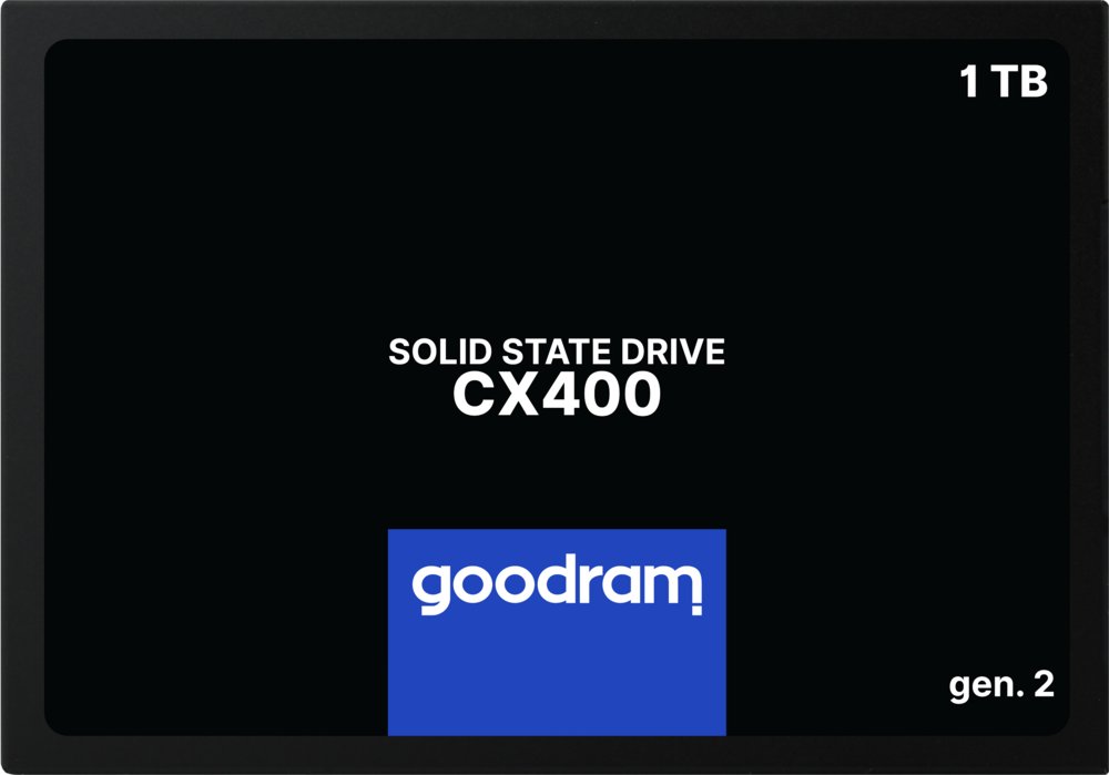 Goodram CX400 | 1TB SATA SSD | 2.5'' | 550MB/s Lezen | 500MB/s Schrijven - Matmuis