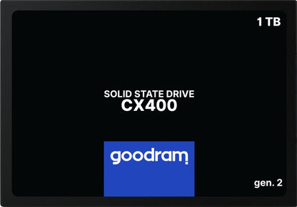 Goodram CX400 | 1TB SATA SSD | 2.5'' | 550MB/s Lezen | 500MB/s Schrijven - Matmuis