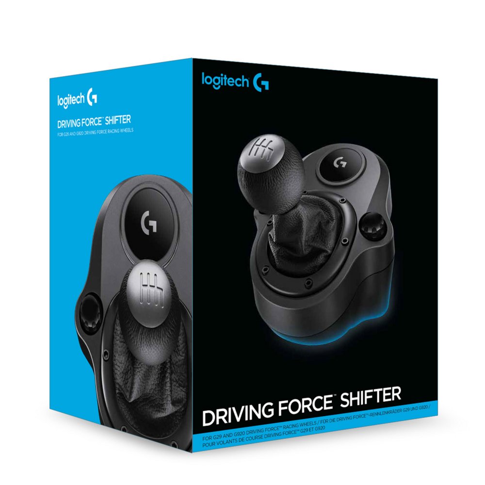 Logitech G Driving Force Shifter | 6-Versnellings H-Pattern | USB | Compatibel met PC, PS4, PS5 & Xbox One - Matmuis - Matmuis