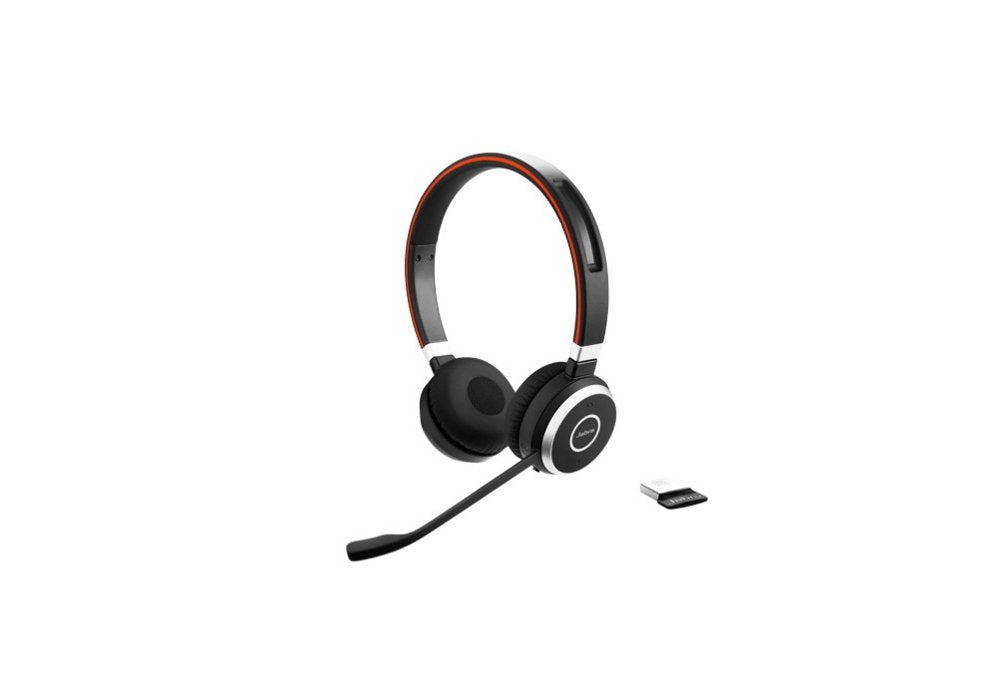 Jabra Evolve 65 | Draadloze On-Ear Headset | Bluetooth | Zwart - Matmuis - Matmuis