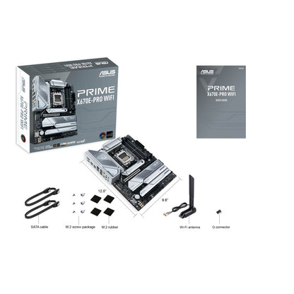 ASUS PRIME X670E-PRO WIFI | Socket AM5 | Intel X670 | 4xDDR5 | ATX | Moederbord - Matmuis - Matmuis