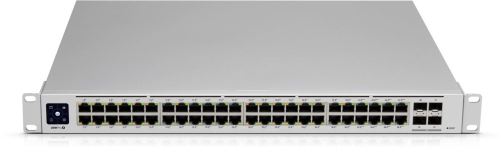 Ubiquiti UniFi Switch PRO 48 | Managed Switch | 48-poorts Gigabit Ethernet | Rackmount - Matmuis