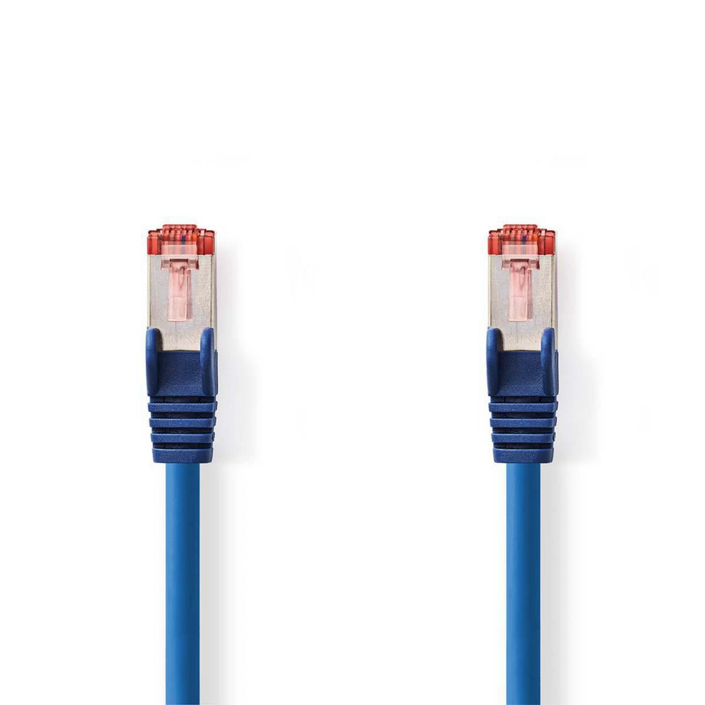 Nedis netwerkkabel | Cat6 | S/FTP (S-STP) | 2 m | Blauw | CCGP85221BU20 - Matmuis - Matmuis