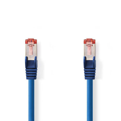 Nedis netwerkkabel | Cat6 | S/FTP (S-STP) | 2 m | Blauw | CCGP85221BU20 - Matmuis - Matmuis